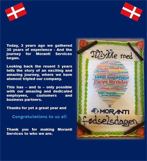 Moranti har Fødselsdag