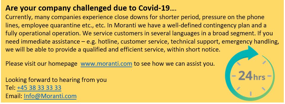 Are your company challenged due to covid-19...