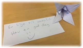 En lille hilsen at starte dagen på