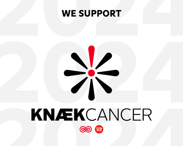 Knæk Cancer Business Donors Support Logo